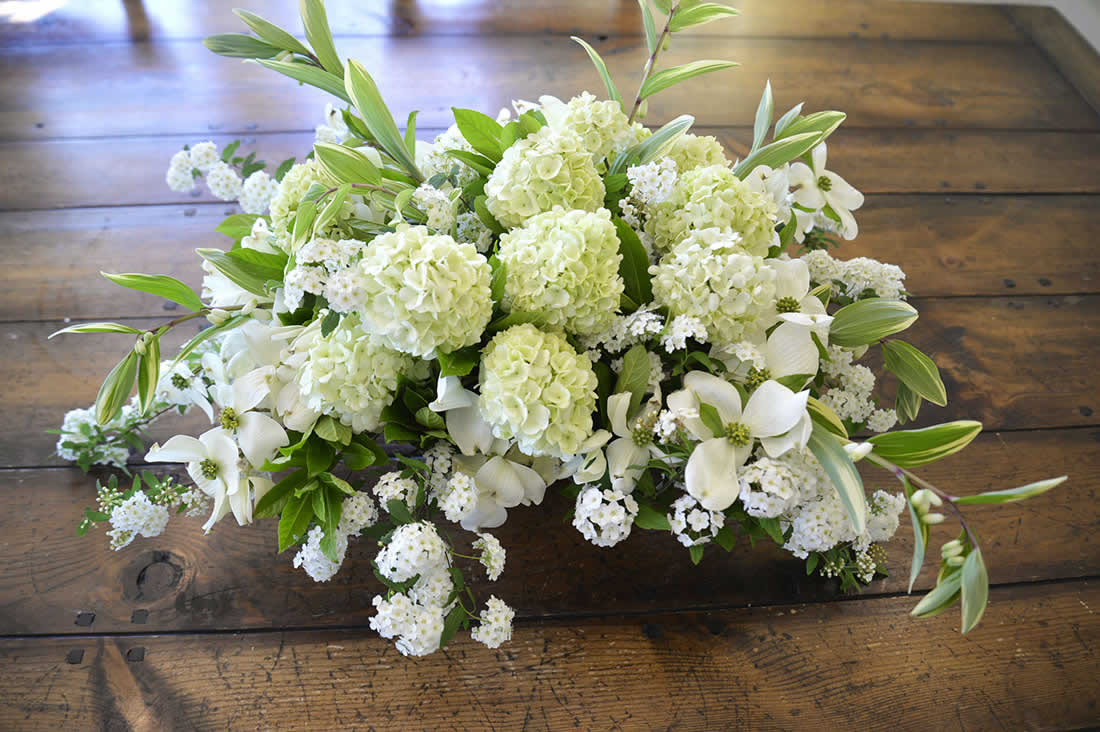 Alex Smith Floral Arrangement - Dogwood Flowers
